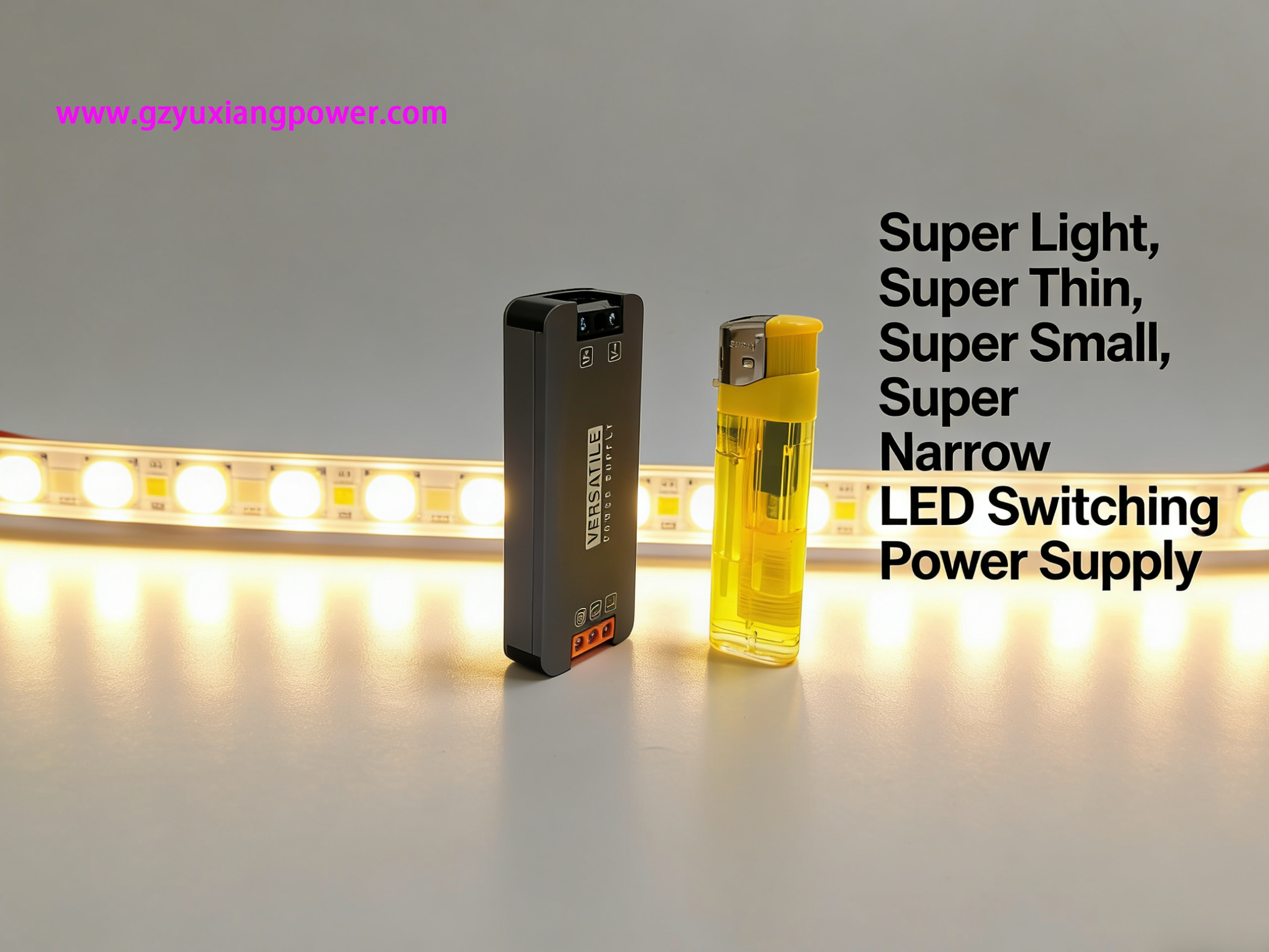 Super Nipis, Super Kecil 24V membawa bekalan kuasa