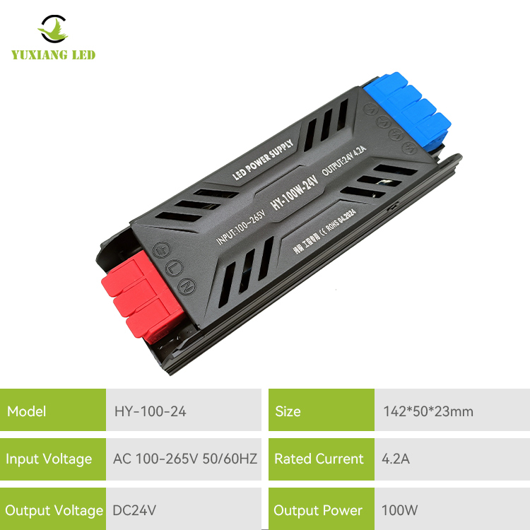 24V 100W LED Bekalan Kuasa Separa Linear Linear berprestasi tinggi