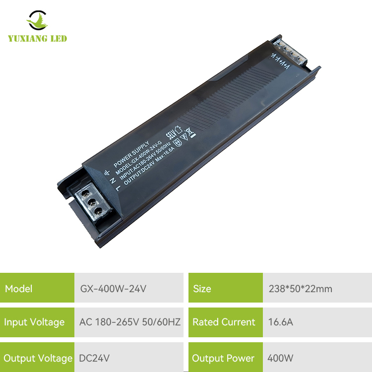 24v400w voltan berterusan LED LED Linear Switching Supply Power